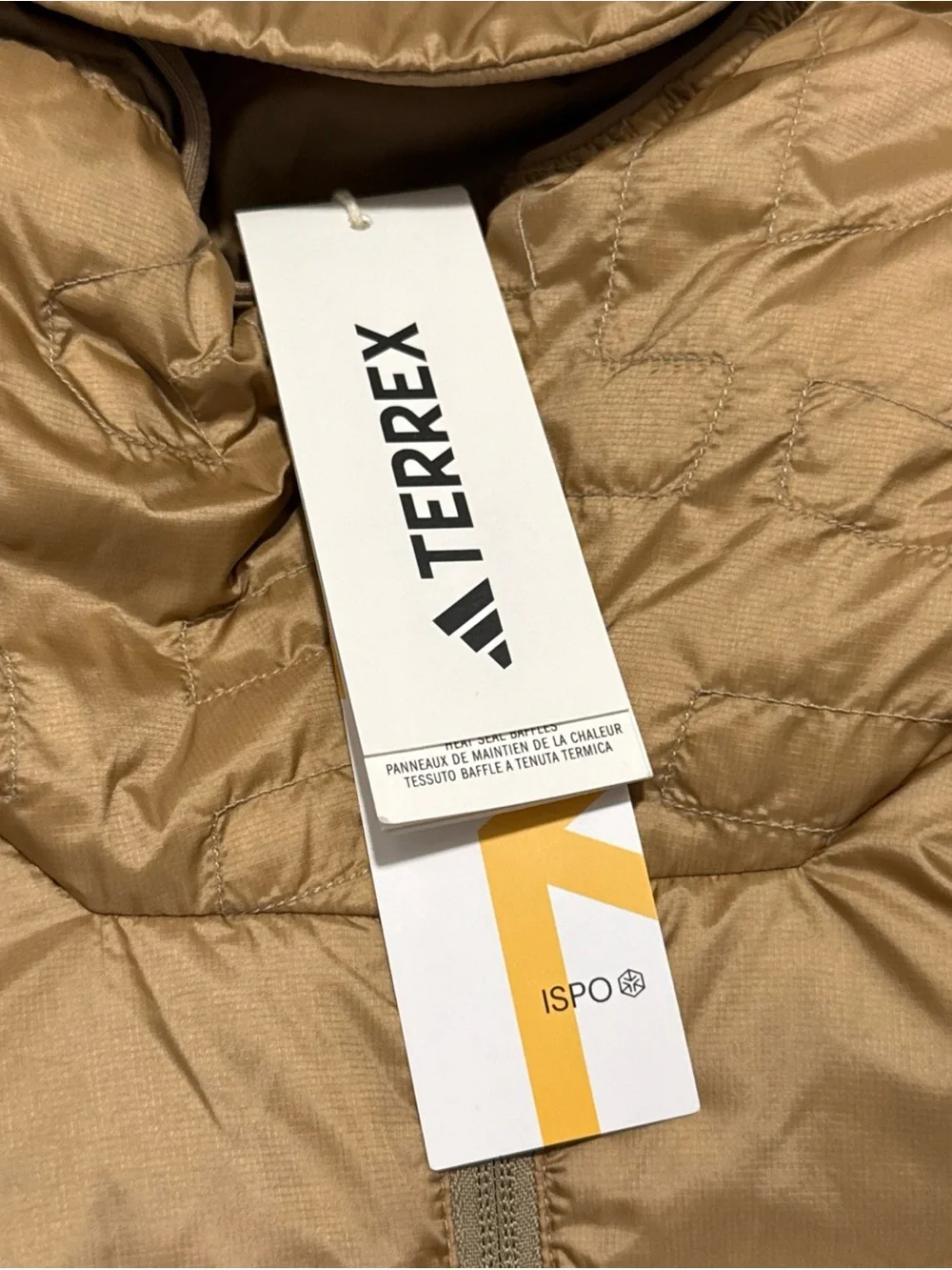 New Adidas Terrex XPERIOR Climawarm+ Down Hooded Jacket Men’s Size Large JL5561